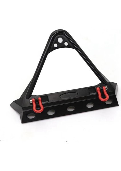 2x Metal Ön Tampon Paletli Tek Motorlu Vinç 1/10 Rc Kaya Araba Eksenel SCX10 90046 Rc Araba Parçaları (Yurt Dışından) fırsatları