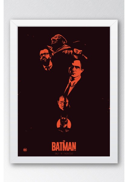 The Batman Çerçeveli Tablo - Poster Tablo