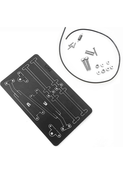 1/10 Rc Paletli Araba Eksenel SCX10 Için Metal Silecek (Yurt Dışından) fırsatları