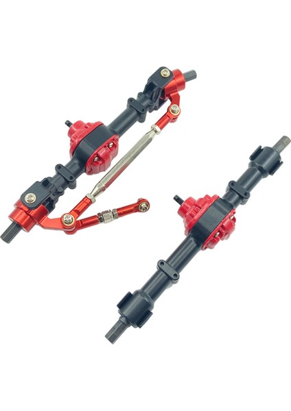 4x Metal Ön ve Arka Köprü Aks Tahrik Mili Ile Mn D90 D91 D96 D99S Mn-90 MN99S 1/12 Rc Araba Yükseltme Parçaları, 1 (Yurt Dışından) modelleri