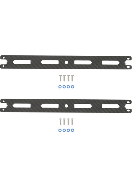2x Karbon Fiber Ikinci Kat Kurulu Plaka TT02 TT02B Tt-02 TT-02B 1/10 Rc Araba Yükseltme Parçaları Aksesuarları (Yurt Dışından)