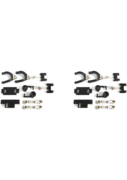 2x Metal Direksiyon Kupası Üst Alt Salıncak Kolu Koltuk Direksiyon Kaydırıcı Dönüm Bloğu D12 D42 1/10 Rc Araba Parçaları, 2 (Yurt Dışından)