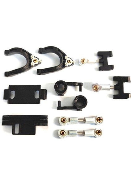 2x Metal Direksiyon Kupası Üst Alt Salıncak Kolu Koltuk Direksiyon Kaydırıcı Dönüm Bloğu D12 D42 1/10 Rc Araba Parçaları, 2 (Yurt Dışından)