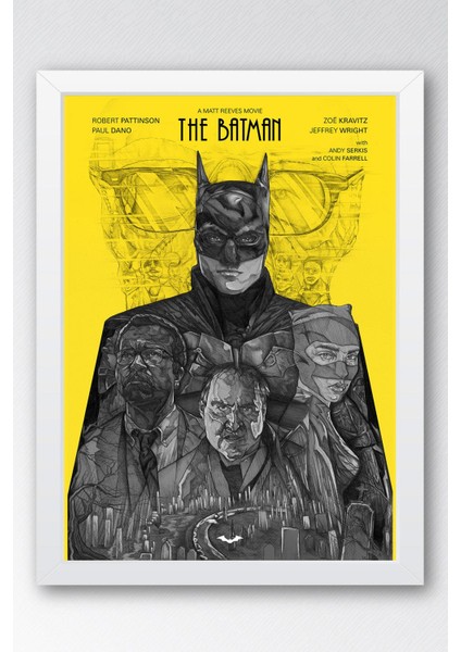 The Batman Çerçeveli Tablo - Poster Tablo