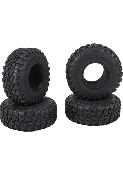 8 Adet 118MM 2.2 Kauçuk Lastikler Tekerlek Lastikleri 1/10 Rc Paletli Araba Eksenel Wraith SCX10 Capra Trx4 Trx6 D90 (Yurt Dışından) modelleri