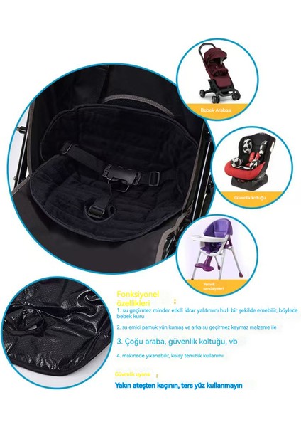 Bebek Arabası, Araba Koltuğu Minderi, Su Geçirmez Alt Değiştirme Pedi 1 Parça (Yurt Dışından) fırsatları
