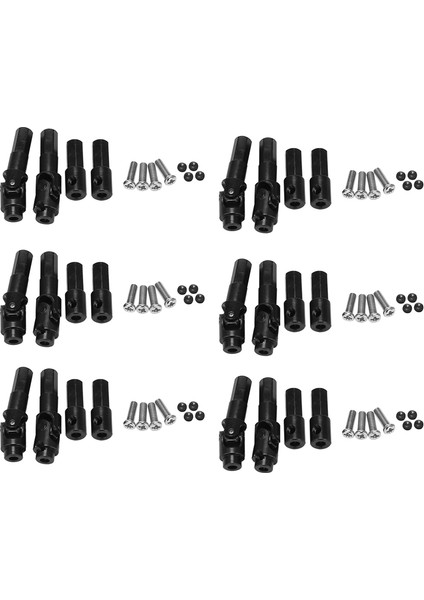 C14 C24 B14 Mn D90 Rc Araba Için 4 Adet Metal Ön Arka Aks Mili (Yurt Dışından)