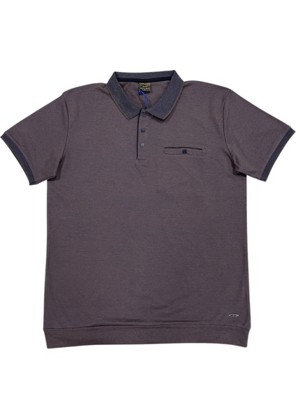 Büyük Beden Polo Yakalı Kısa Kol