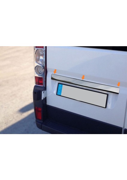 Bagaj Çıtası Krom Boxer Van 2006 ve Sonrası Modeller Için