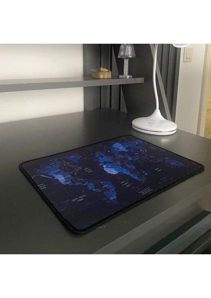 ® 25X32 cm Küçük Boy Mouse Pad Dünya Haritası