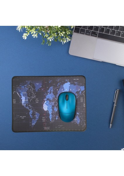 ® 25X32 cm Küçük Boy Mouse Pad Dünya Haritası