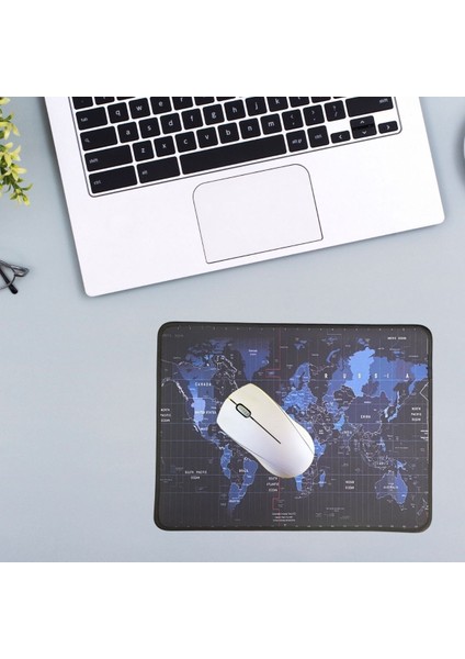 ® 25X32 cm Küçük Boy Mouse Pad Dünya Haritası