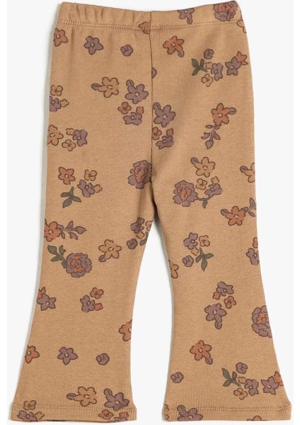 5Wmg40084Ak 5D4 Kahverengi Desenli Kız Bebek Jersey Tayt fiyatları