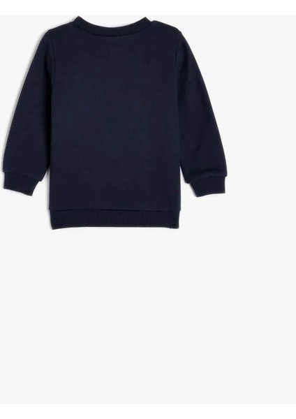 5WMB10073TK 716 Lacivet Erkek Bebek Pamuk Jersey Sweatshirt fiyatları