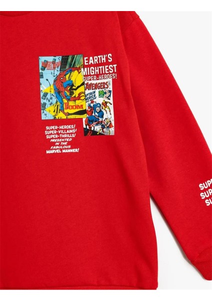 5Wkb10239Tk 401 Kırmızı Erkek Cocuk Jersey Sweatshirt modelleri