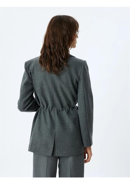 5Wak50099Uw 048 Gri Kadın Blazer Ceket fırsatları