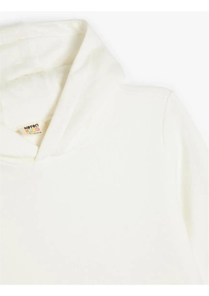 5Wkb10106Tk 010 Ekru Erkek Cocuk Sweatshırt modelleri