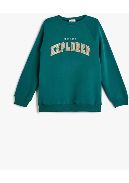 5Wkb10240Tk 824 Yesıl Erkek Cocuk Jersey Sweatshirt