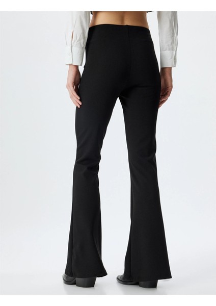 5Wak80039Ek 999 Siyah Kadın Elastan Jersey Tayt fırsatları