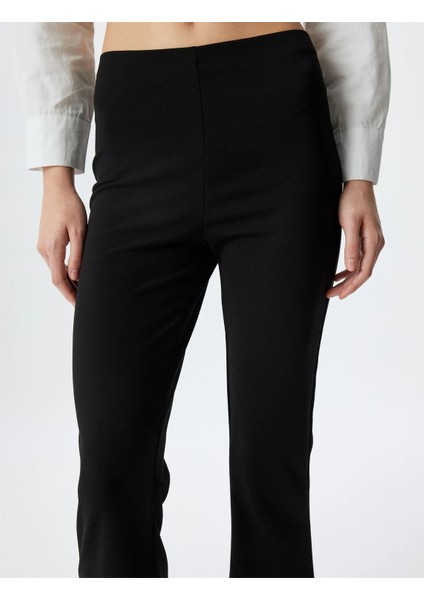 5Wak80039Ek 999 Siyah Kadın Elastan Jersey Tayt indirimleri