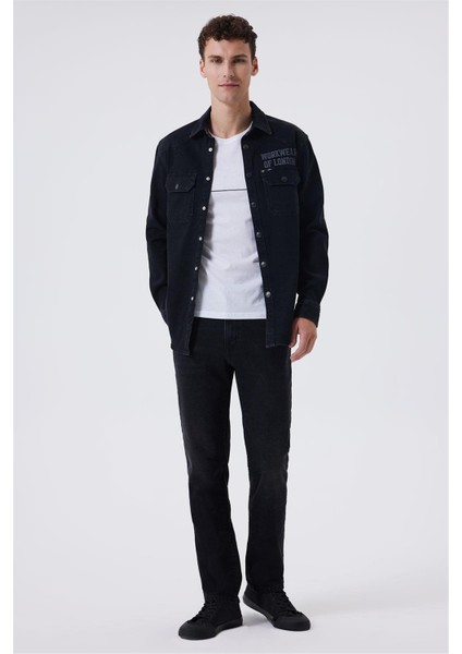 241 Lcm 141005 2199 Denım Cenas Erkek Jean Gomlek