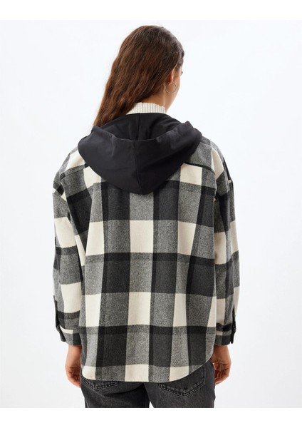 5Wal60007Iw 9C3 Antrasit Ekose Genç Kız Akrılık Dokuma Uzun Kollu Gömlek fırsatları