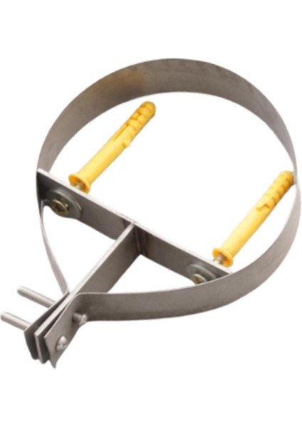 6" Baca Braketi Ayarlanabilir Çap 153 mm Ev Tipi (Yurt Dışından)