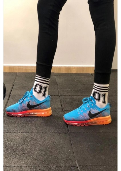 6'lı Moda ve Tarz, Yazılı Tenis Çorap Seti indirimleri