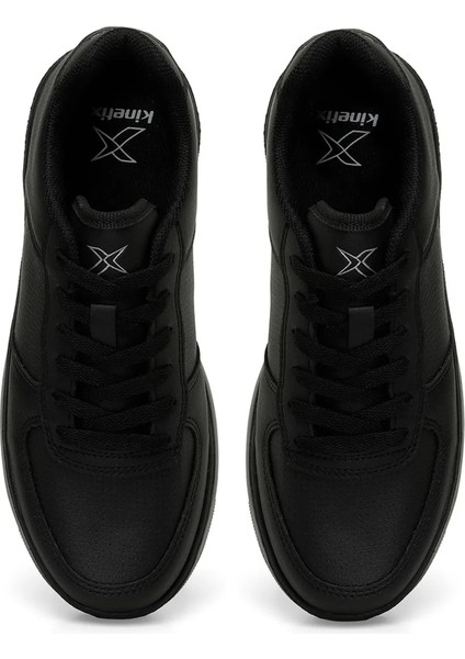 4M Abella Pu 4Fx Siyah Siyah Garson Erkek Sneaker Ayakkabı
