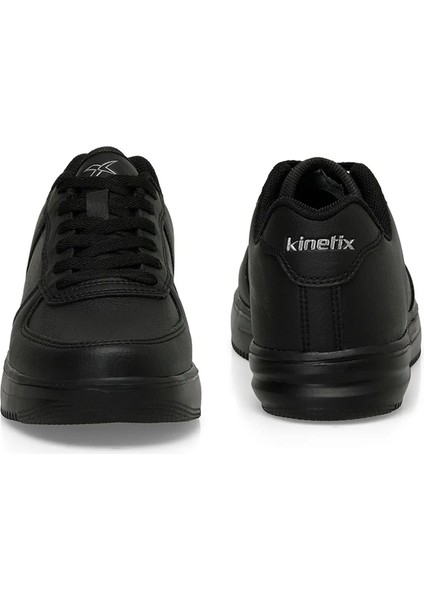 4M Abella Pu 4Fx Siyah Siyah Garson Erkek Sneaker Ayakkabı