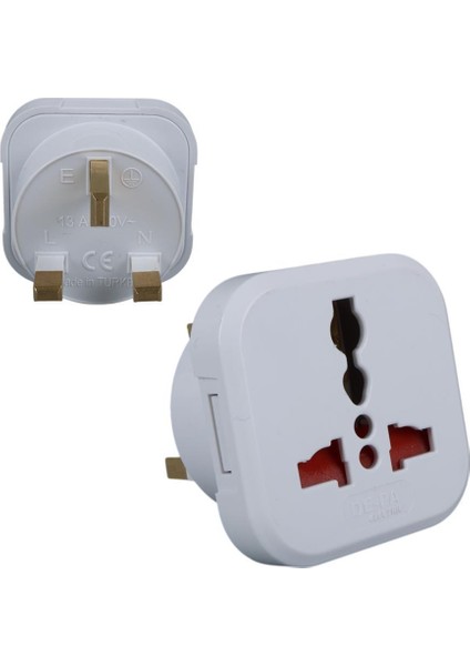 Uk Ingi̇li̇z Fi̇ş Tersi̇ Çok Amaçli Fi̇ş