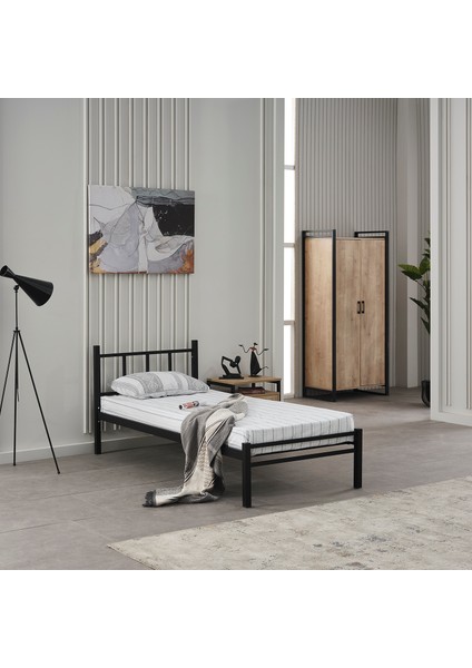 Ventus Tek Kişilik Metal Karyola 90 x 190