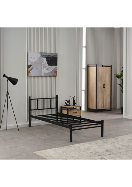 Ventus Tek Kişilik Metal Karyola 90 x 190 modelleri