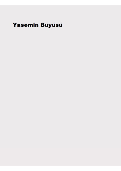 Sil-Pak Yasemin Büyüsü 7,5lt (10 Kg)