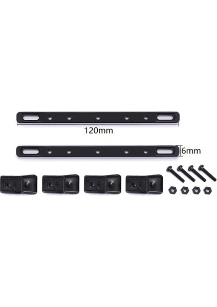 4x Bagaj Taşıyıcı Tavan Portbagajı Çatı Sabitleme Rayı D12 Mn D90 MN99S MN86 MN86S MN86KS Mn G500 Rc Araba Yükseltme Parçaları (Yurt Dışından) fırsatları