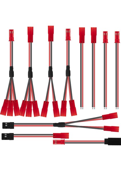11 Adet J Fiş Ayırıcı Erkek Dişi Y Kablosu Traxxas Trx-4 Rc Ile Uyumlu (Yurt Dışından) fiyatları