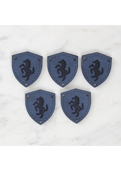 Loren Crafts Figürlü Deri Arma 5 Adet - 1580