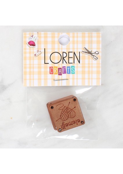 Loren Crafts Elemeği Deri Arma 5 Adet - 1571 fırsatları