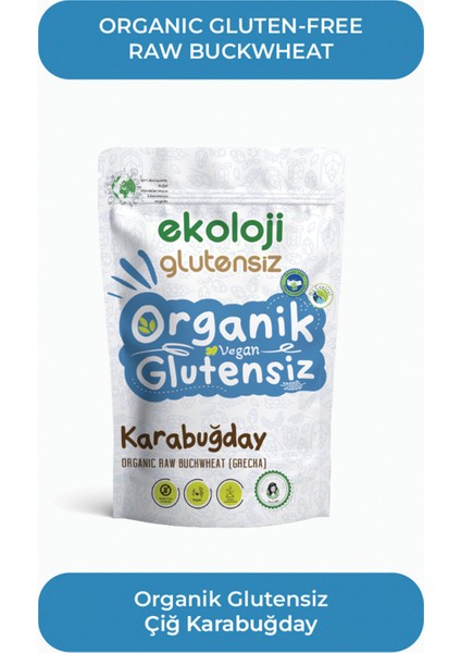 Organik Glutensiz Çiğ Karabuğday 500 gr fiyatları