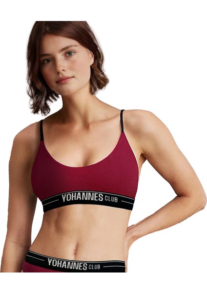 Yohannes Club, Kadın, Bralet Sütyen, Tekli, Bordo indirimleri