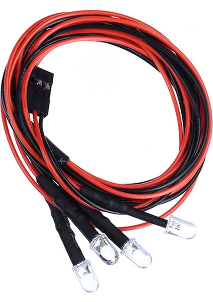 1/10 Aksesuar Rc Araba Parçaları C Için Abajurlu 4 LED Işık (Yurt Dışından)