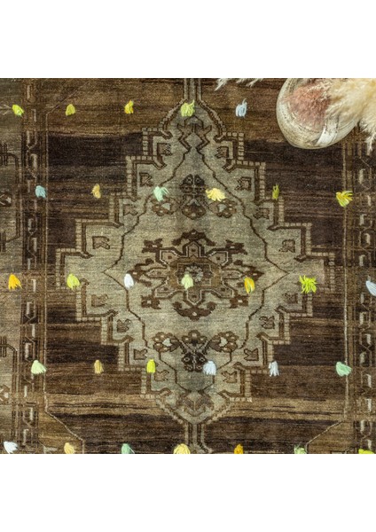 Delar Pon Pon Tasarımlı Kars Halısı 172 x 301 cm modelleri