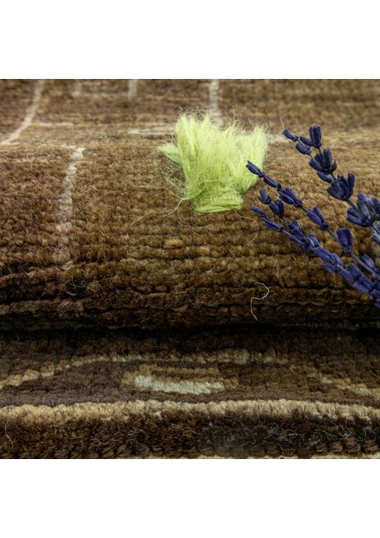 Delar Pon Pon Tasarımlı Kars Halısı 172 x 301 cm fırsatları