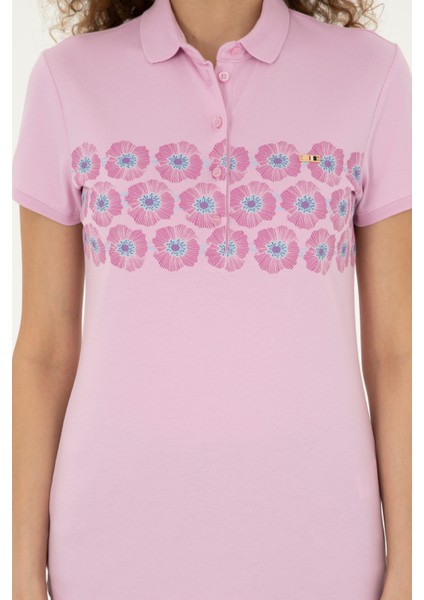 Kadın Pembe Tişört 50282887-VR041