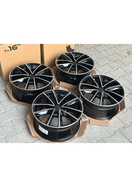 16 Inç 5X114.3 Megane 4, Dacia, Toyota Vs Uyumlu Jant Takımı(4 Adet) modelleri