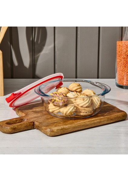Cook & Head Yuvarlak Kilitli Saklama Kabı - 1,1 Lt