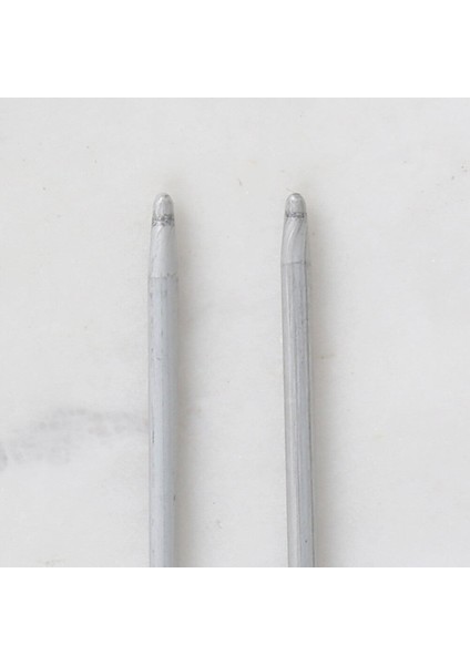 2,5 mm 35 cm Klasik Alüminyum Örgü Şi
