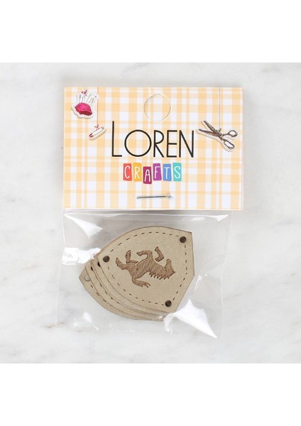 Loren Crafts Figürlü Deri Arma 5 Adet - 1582 fırsatları