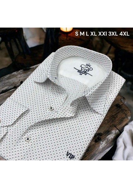 Pamuklu Oxford Uzun Kollu Unisex Gömlek (Slim Fit)