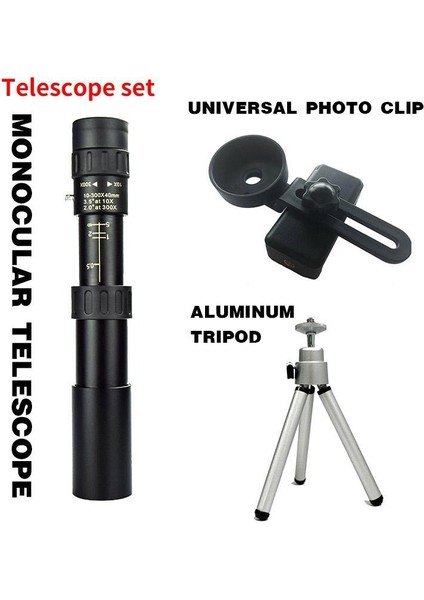Hd Taşınabilir Monoküler Teleskop Ile Manuel Odaklama, Yürüyüş Için Kullanılan, Kamp ve Yaban Hayatı Gözlem (Yurt Dışından) fırsatları